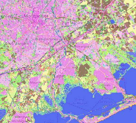 Iota² - Infrastructure for land use by automatic processing logo